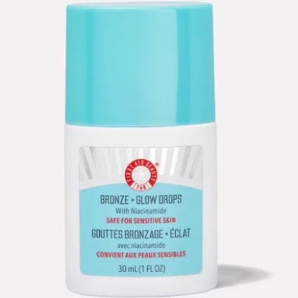 First Aid Beauty Other - First Aid Beauty Bronze Glow Drops Vacation Sheen 30 ml 1 fl oz NEW $28